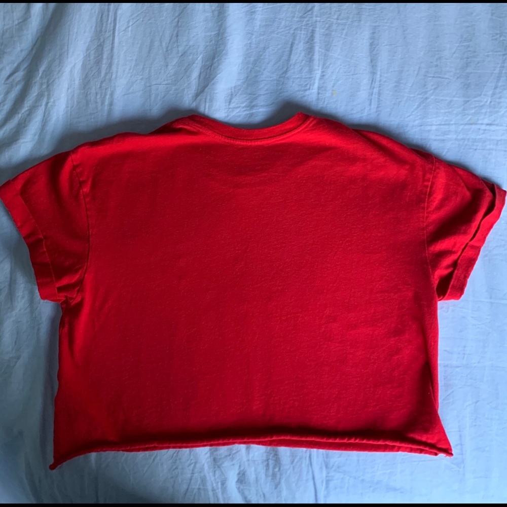 Red Coca Cola Crop Top